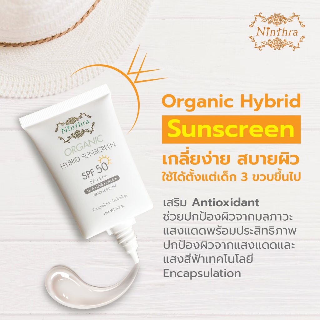 เสริม Antioxidant ช่วยปกป้องผิวจากมลภาวะ แสงแดดพร้อมประสิทธิภาพ ปกป้องผิวจากแสงสีฟ้า เทคโนโยลี Encapsulation